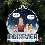 Custom Name Memorial Pet Loss Christmas Gifts - Personalized Ornament
