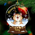 Christmas Corgi Snow Globe Gifts for Dog Lovers - Ornament