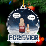 Custom Name Memorial Pet Loss Christmas Gifts - Personalized Ornament