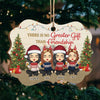 Nothing Is Greater Than Friendship - Personalized Custom Benelux Shaped Wood Christmas Ornament - Gift For Bestie, Best Friend, Sister, Birthday Gift For Bestie And Friend, Christmas Gift
