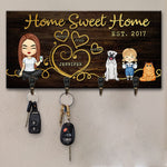 Custom Name Family and Pet Gifts - Personalized Key Holder