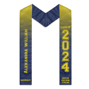 TW - Class of 2024 Best Gift For Graduation's Day - Personalized Graduation Stole.