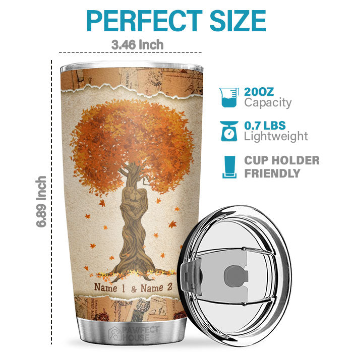 I Would Give You The Ability To See Yourself Through My Eyes - Personalized Tumbler - To My Wife, Gift For Wife, Anniversary, Engagement, Wedding, Marriage Gift