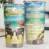 The Day I Met You I Have Found The One Whom My Soul Loves - Personalized Tumbler - Gift For Couple, Husband Wife, Anniversary, Engagement, Wedding, Marriage Gift