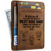 You're The World's Best Dog Dad - Personalized Card Wallet - Gift For Dad, Gift For Father's Day
