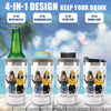Thanks For Being My Unbiological Sister - Personalized Can Cooler - Gift For Bestie