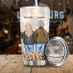 Behind Every Crazy Daughter - Personalized Tumbler - Gift For Mom, Daughter