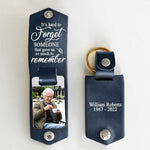 You Gave Us So Much - Personalized PU Leather Keychain - Upload image, Memorial Gift, Sympathy Gift