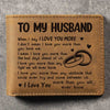 I Love You More - Bifold Wallet - Gift For Couples, Husband Wife