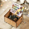 A Piece Of My Heart Is At The Rainbow Bridge - Personalized Music Box - Gift For Pet Lovers