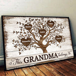 This Grammy Belongs To - Personalized Horizontal Poster