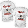 We're Professional Grandparents - Personalized Matching Couple T-Shirt - Gift For Couple, Husband Wife, Grandparents