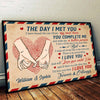 You Complete Me And Make Me A Better Person - Personalized Horizontal Poster