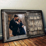 Custom Photo Romantic Couple Gifts - Personalized Poster