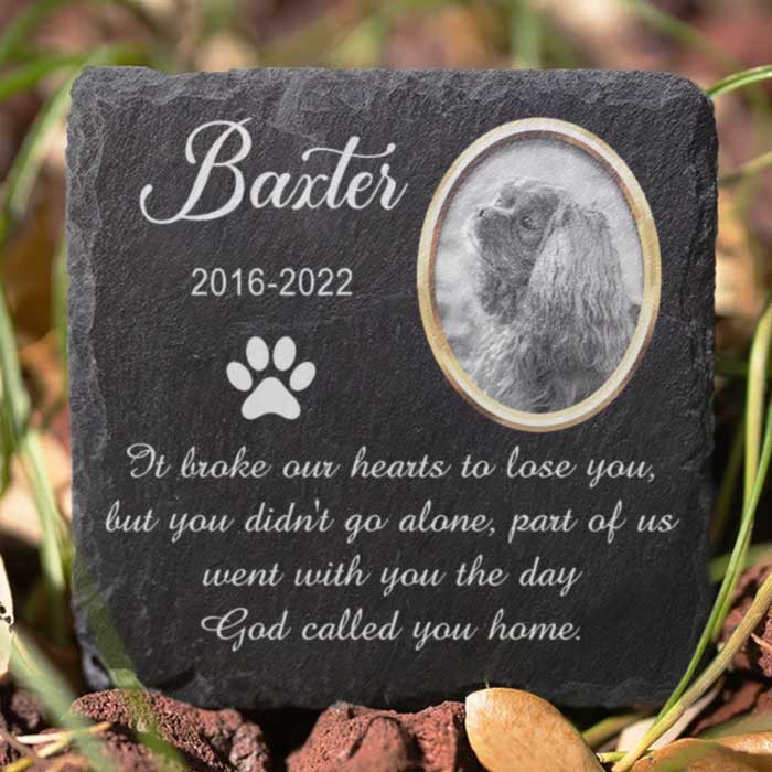 Cemetery Decorations for Grave, Pet Loss Gifts, Dog Memorial Gifts for Loss of Dog, Dog Memorial Stone, Pet Memorial Gifts, Pet Memorial Stones, Cat Memorial Gifts, Gifts for Cat Lovers