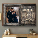 Custom Photo Romantic Couple Gifts - Personalized Poster