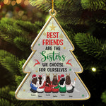 Custom Name Small Gang Christmas Gifts for Friends - Personalized Ornament