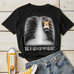 Dog - X-ray Of My Heart - Funny Personalized Dog T-shirt