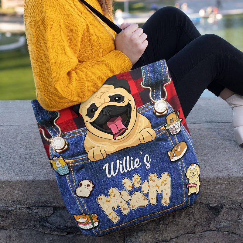Dog Mom - Personalized Tote Bag