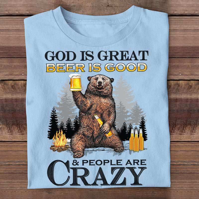 God Is Great - Beer Is Good - T-shirt