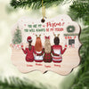 Always Better Together - Personalized Custom Benelux Shaped Wood Christmas Ornament