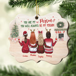 Custom Soul Sister Christmas Gifts for Friends - Personalized Ornament