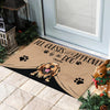 All Guests Must Be Approved By The Dog - Funny Personalized Dog Decorative Mat (WW)