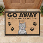 Custom Name Funny Cat Lover Gifts - Personalized Doormat