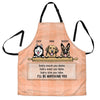 I Will Be Watching You - Funny Personalized Dog Apron