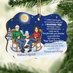 Custom Last Everything Couple Christmas Gifts - Personalized Ornament