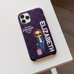 Collect Moments Not Things - Travel Personalized Custom Phone Case - Gift For Travel Lovers