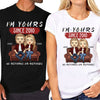 No Returns Or Refunds - Personalized Matching Couple T-Shirt - Gift For Couple, Husband Wife, Anniversary, Engagement, Wedding, Marriage Gift