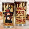 Hocus Pocus I Need Coffee To Focus - Personalized Tumbler - Gift For Yourself, Halloween Gift