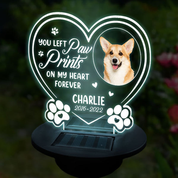 J Pawfect House - Don't Cry for Me I'm OK!! - Upload Image - Personalized Keychain, Pack 1 Dog Memorial Gifts Cat Memorial Gifts Cemetery Decorations