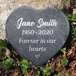 You're Forever In Our Hearts - Personalized Memorial Stone - Memorial Gift, Sympathy Gift