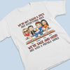 We're Trouble When We Are Together - Bestie Personalized Custom Unisex T-shirt, Hoodie, Sweatshirt - Christmas Gift For Best Friends, BFF, Sisters