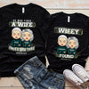 Find A Wife, Find A Good Thing - Personalized Matching Couple T-Shirt - Gift For Couple, Husband Wife, Anniversary, Engagement, Wedding, Marriage Gift