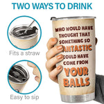 Something So Fantastic - Personalized Tumbler - Gift For Dad, Gift For Father's Day