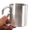 Adventuring Together - Personalized Carabiner Camping Mug - Gift For Camping Lovers