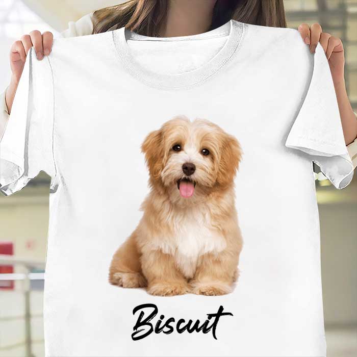 Custom Dog And Cat Shirt Upload Image - Gift For Dog Lovers, Personalized Unisex T-Shirt