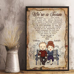 I Promise You A Better Night - Gift For Couples, Personalized Vertical Poster