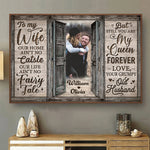 Still You Are My Queen Forever - Personalized Horizontal Poster - Upload Image, Gift For Couple