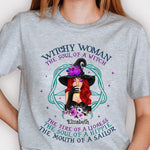 Custom Name Witchy Woman Gifts for Women - Personalized Apparel