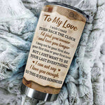 I Can Not Say I Love You Enough, So This Is Your Reminder - Gift For Couples, Personalized Tumbler