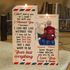Never Forget How Special You Are To Me - Gift For Couples, Personalized Candle Holder