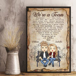 I Promise You A Better Night - Gift For Couples, Personalized Vertical Poster