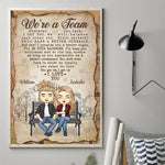 I Promise You A Better Night - Gift For Couples, Personalized Vertical Poster
