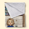 I Pray You'll Always Be Safe - Family Personalized Custom Blanket - Christmas Gift For Family Members