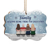 Siblings Are Ready To Face Whatever Life Sends  - Family Personalized Custom Ornament - Wood Benelux Shaped - Christmas Gift For Siblings, Brothers, Sisters, Cousins