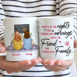 Bestie - Friends That Turned Into Family - Personalized Mug